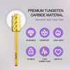 3/32" Smooth Top Large Barrel Gold Carbide Bit (XF - 5XC)