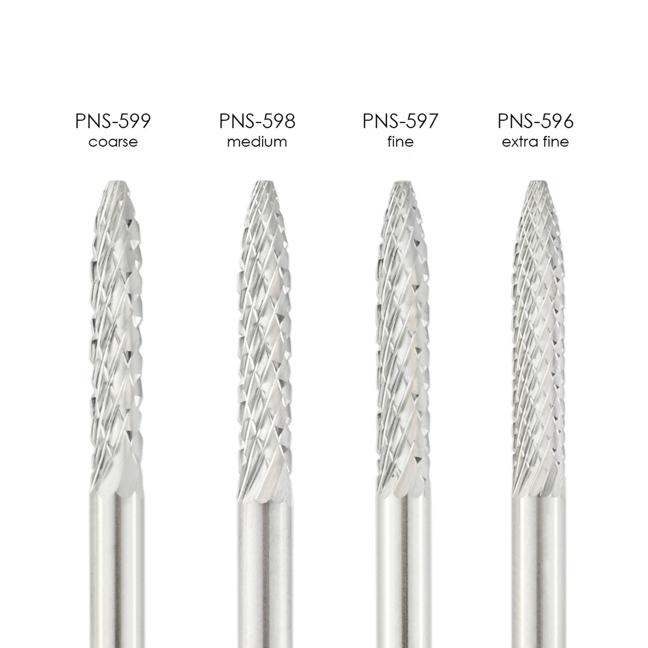 3/32" UNC Regular Tip Silver Carbide Bit (XF - C)