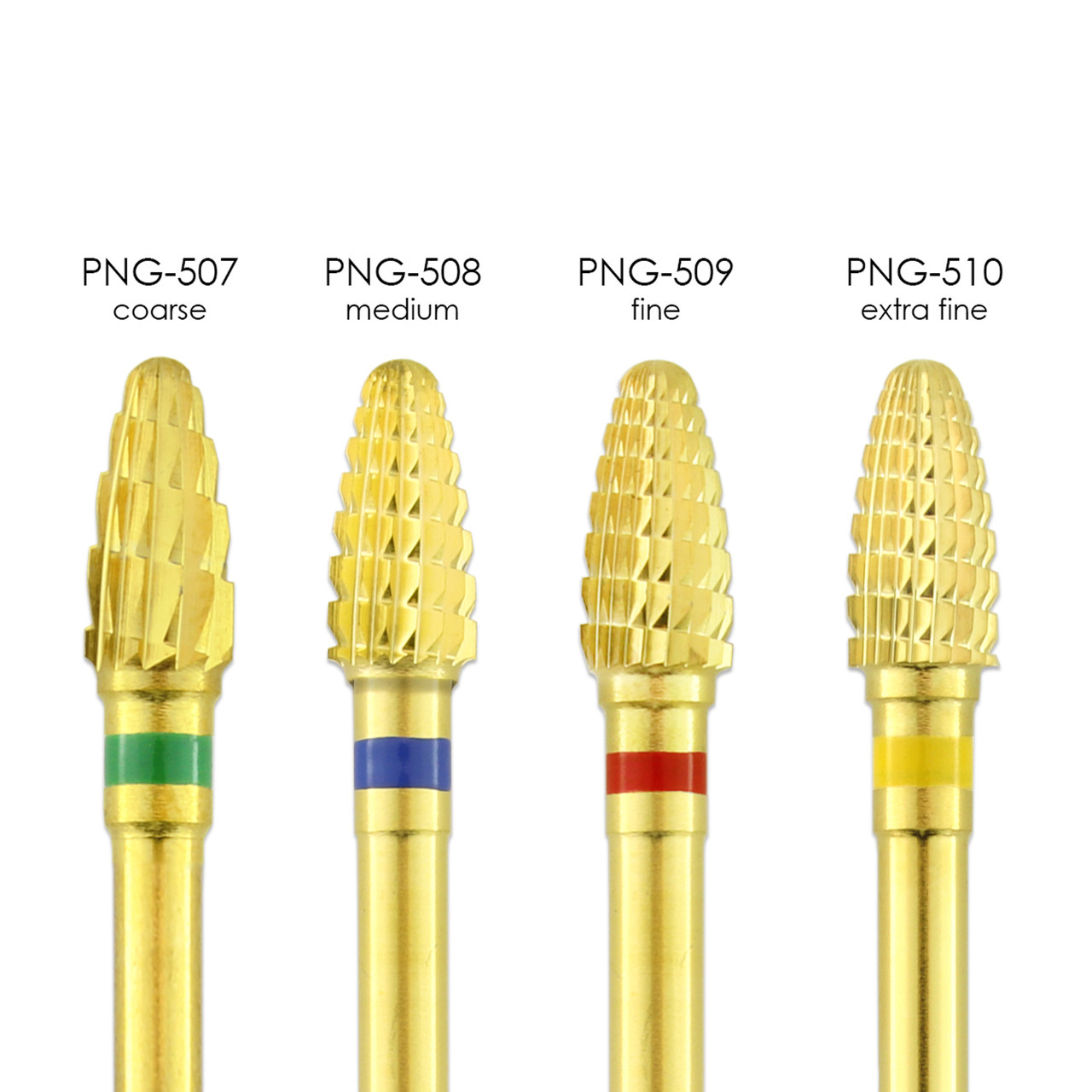 3/32" Mini Cone Gold Carbide Bit (XF - C)