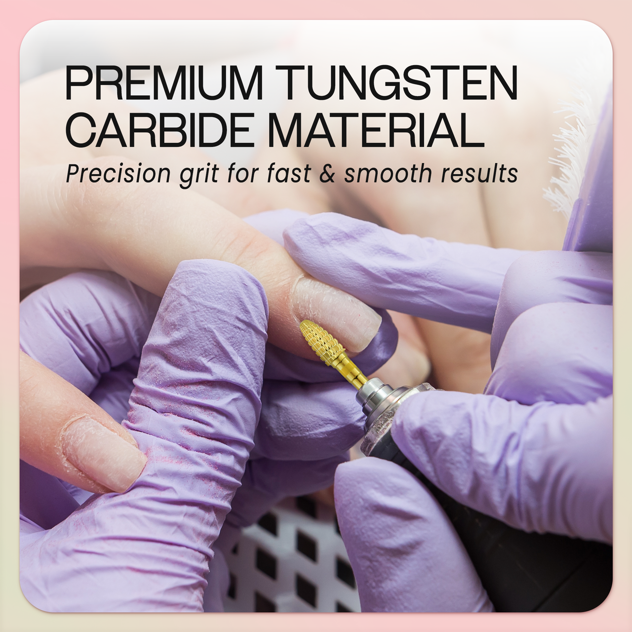 3/32" Mini Cone Gold Carbide Bit (XF - C)