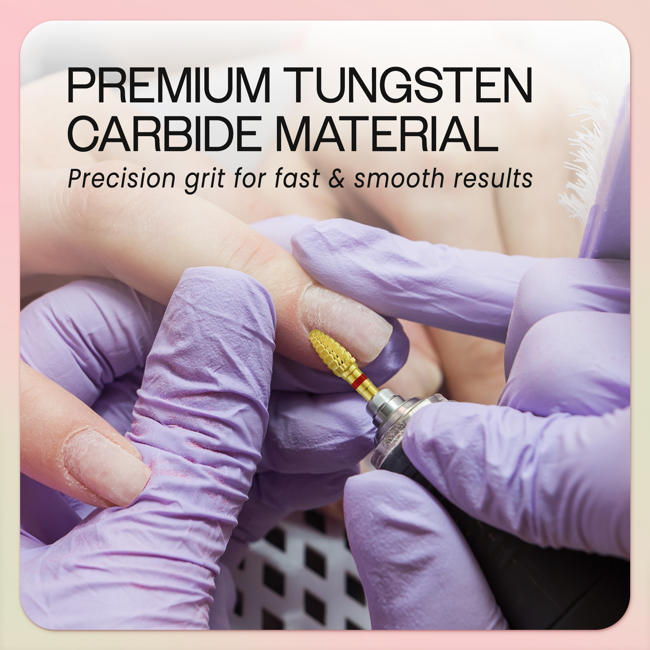 3/32" Mini Cone Gold Carbide Bit (XF - C)