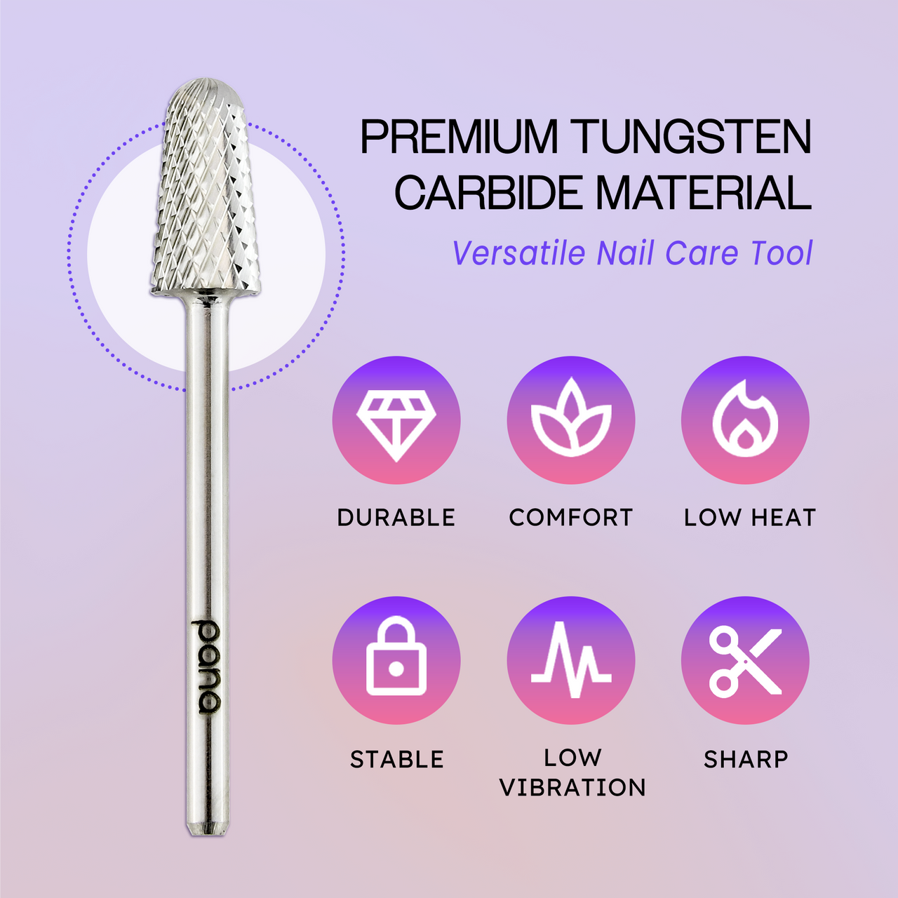 3/32" Safety Silver Carbide Bit (XF - C)