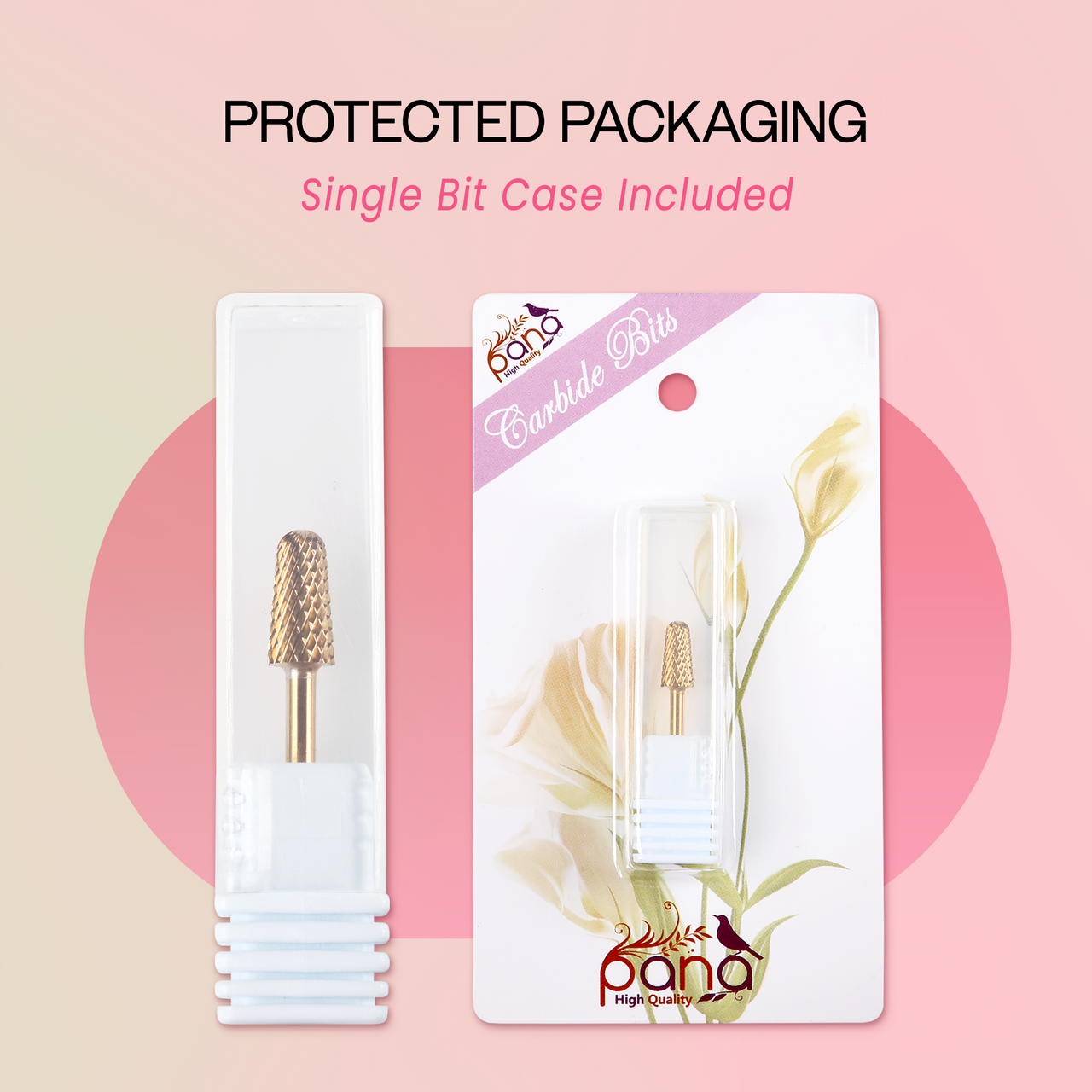 3/32" Safety Gold Carbide Bit (XF - C)