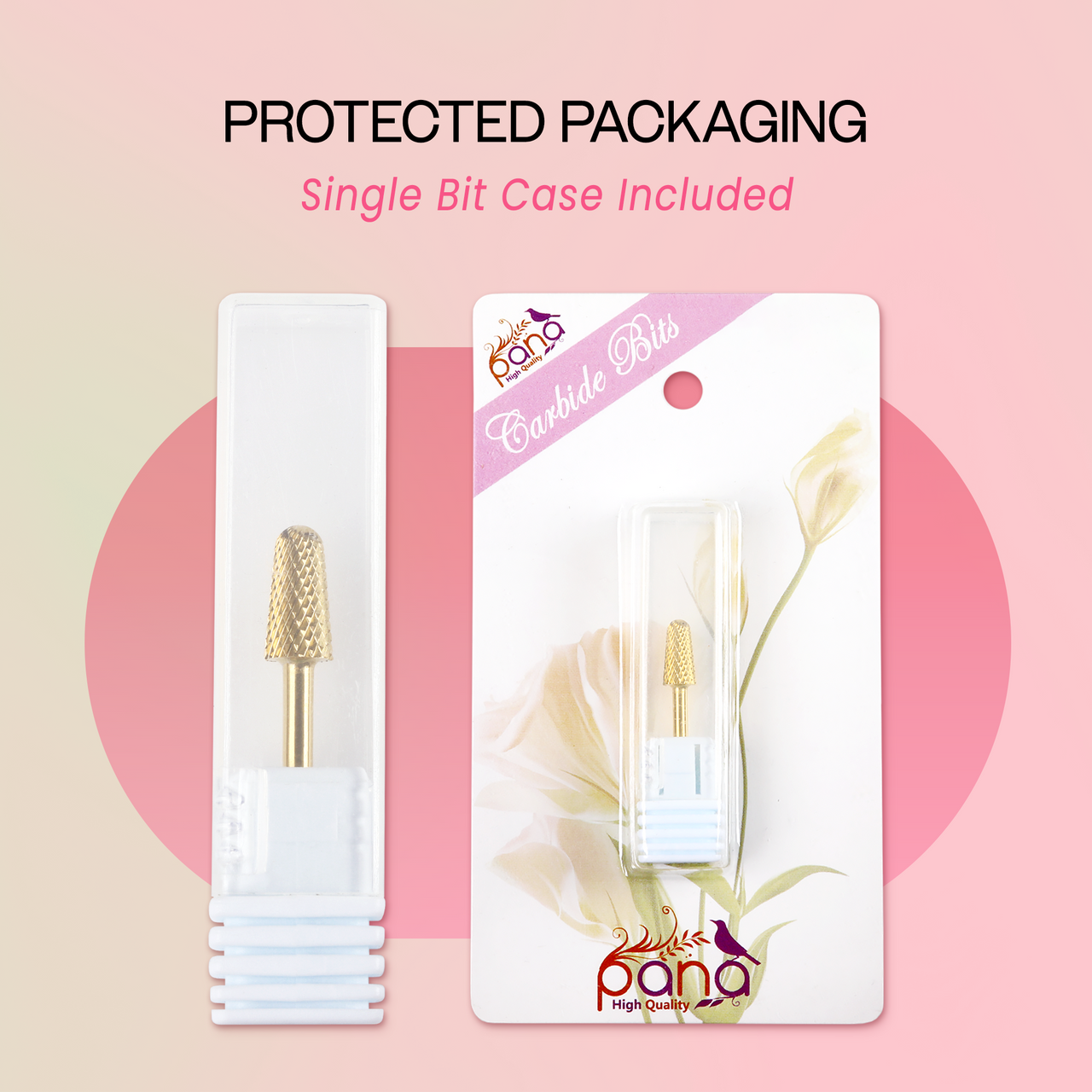 3/32" Safety Gold Carbide Bit (XF - C)