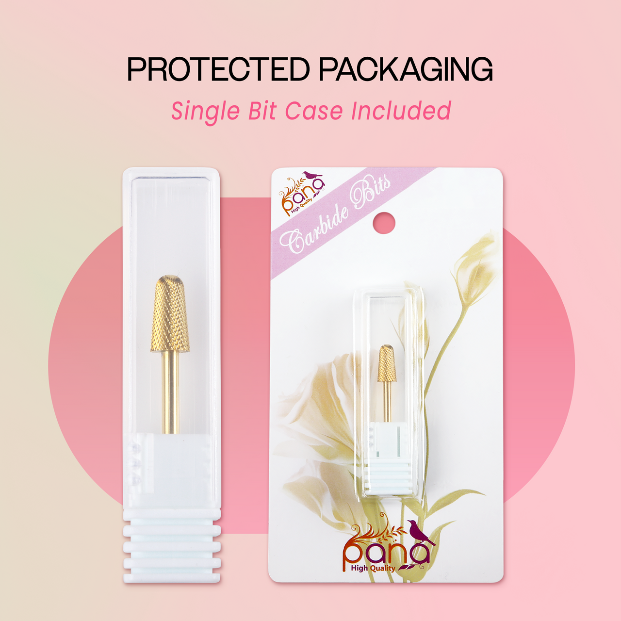 3/32" Safety Gold Carbide Bit (XF - C)