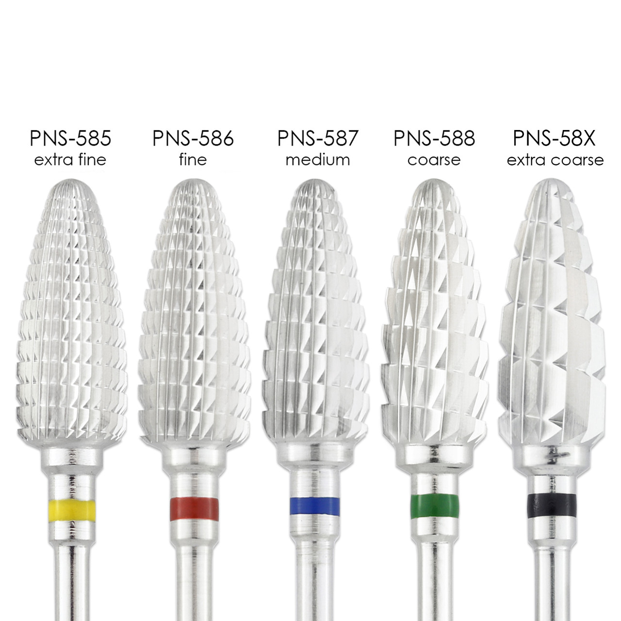 3/32" Large Cone Silver Carbide Bit (XF - XC)