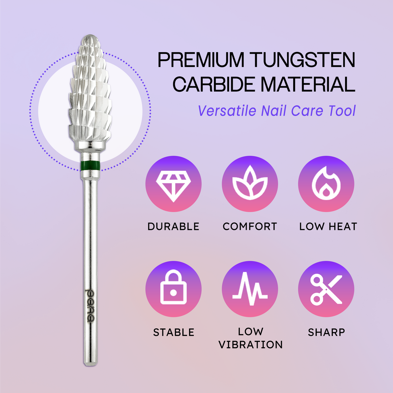 3/32" Large Cone Silver Carbide Bit (XF - XC)