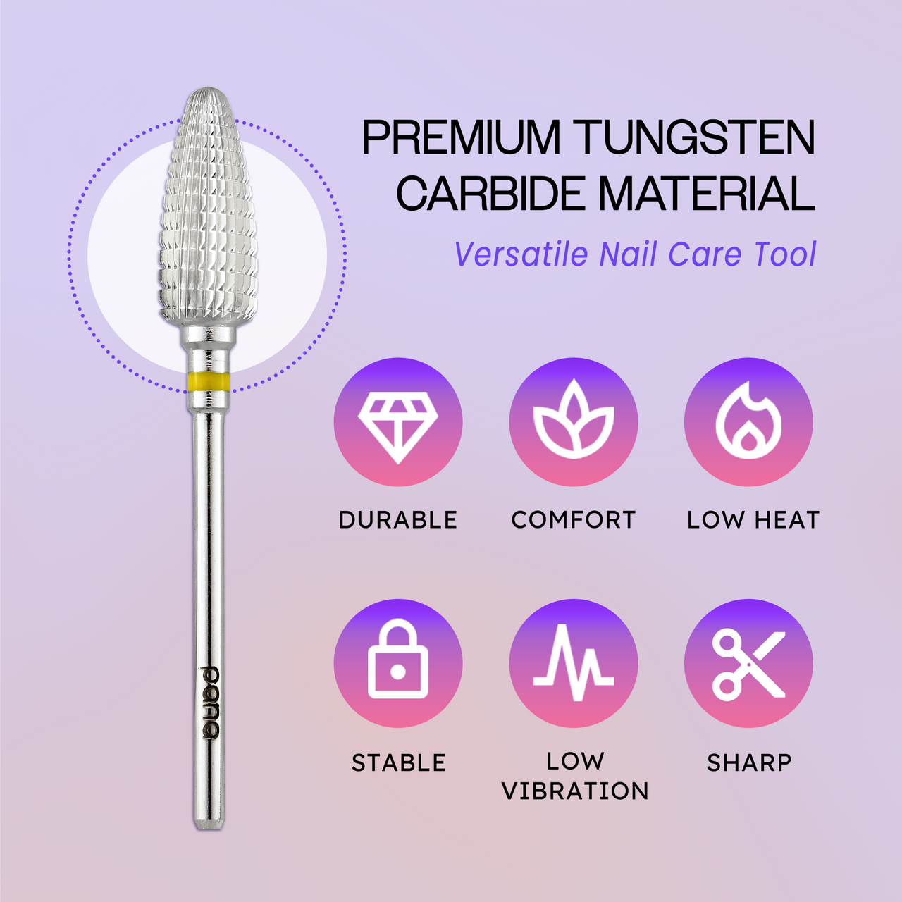 3/32" Large Cone Silver Carbide Bit (XF - XC)