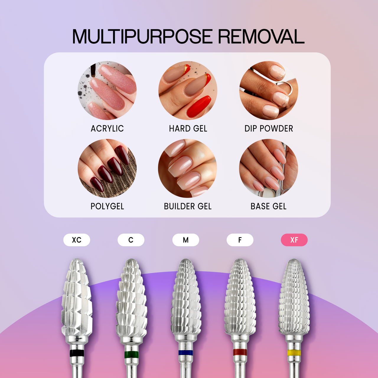 3/32" Large Cone Silver Carbide Bit (XF - XC)