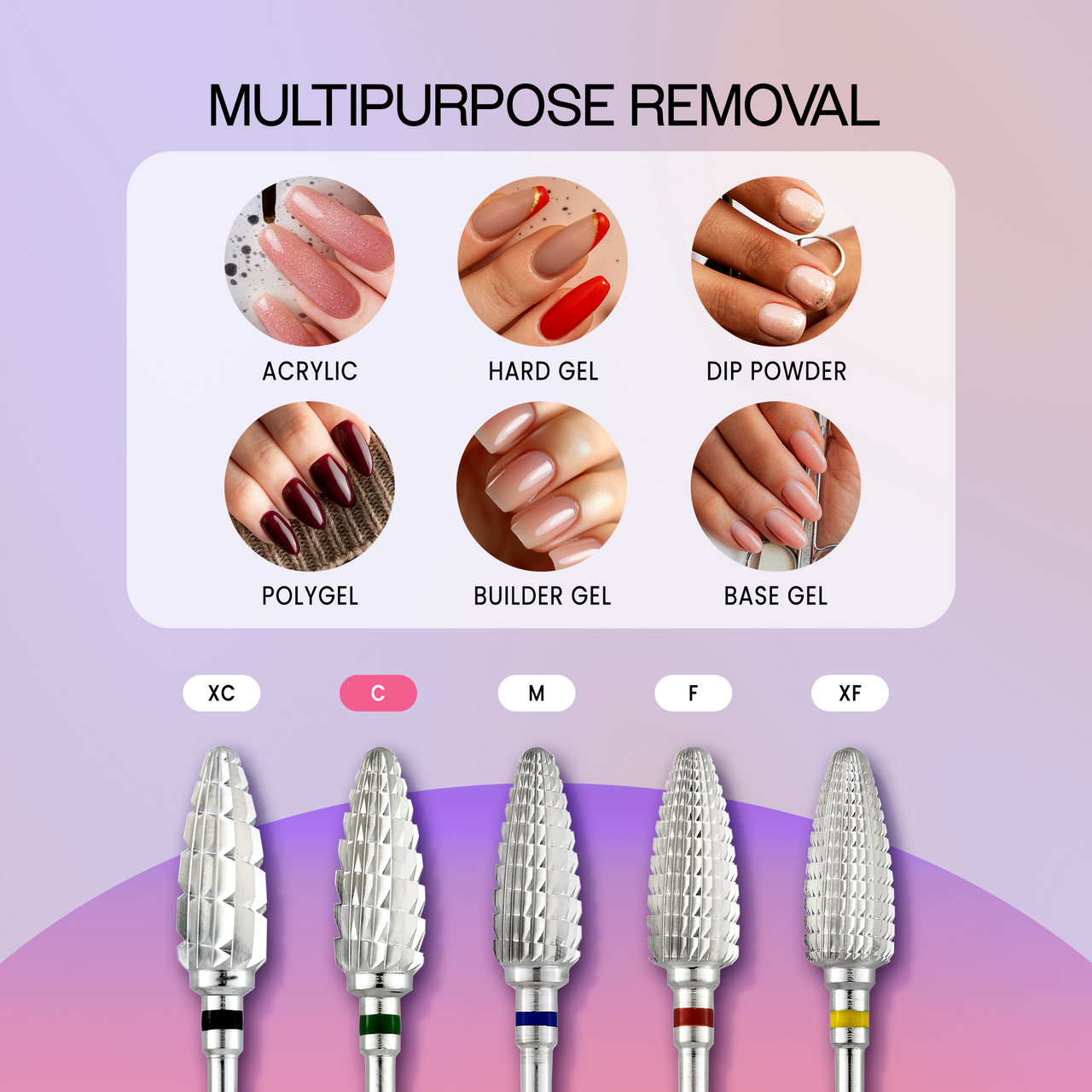 3/32" Large Cone Silver Carbide Bit (XF - XC)