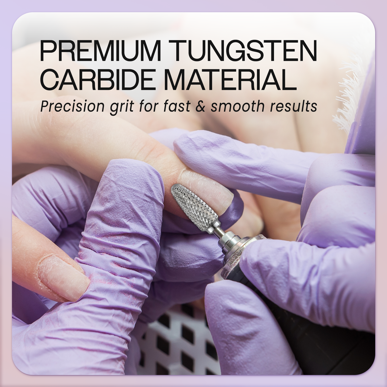 3/32" Flame Shaped Silver Carbide Bit (F - C)