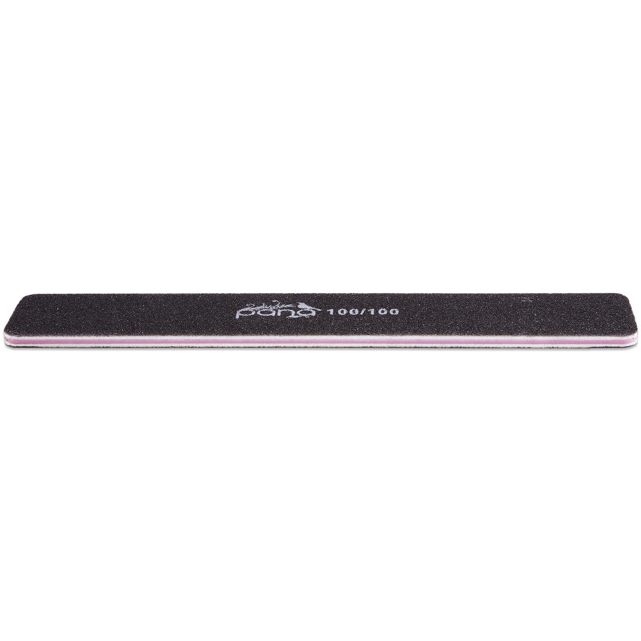 Jumbo Double Sided Emery Board Nail Files - Black (Grits: 60/60 to 180/240)