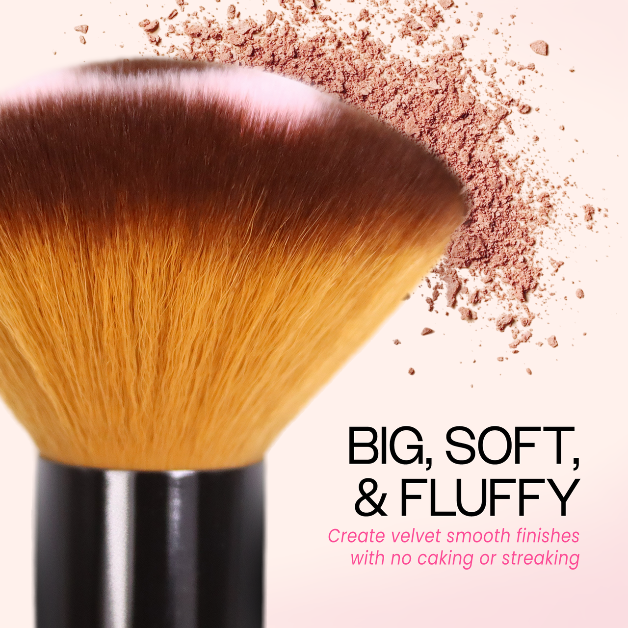 Pana Brand Two-tone Colored Powder Brush (Professional Quality)