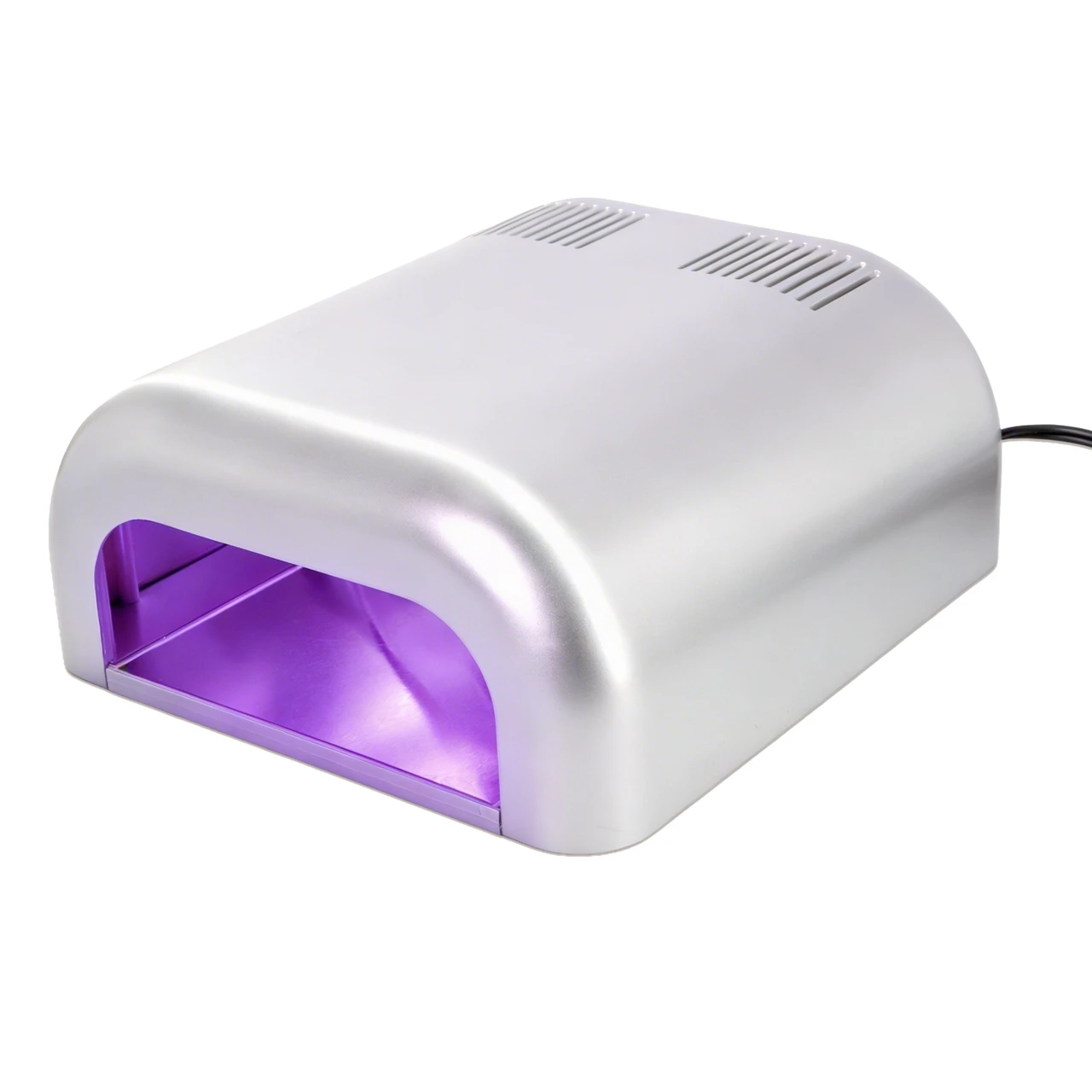 Silver 36W Nail Curing UV Gel Tunnel Lamp Dryer