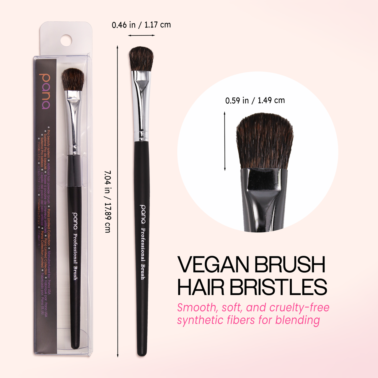 Pana Brand Eye Shadow Powder Brush (Professional Quality)