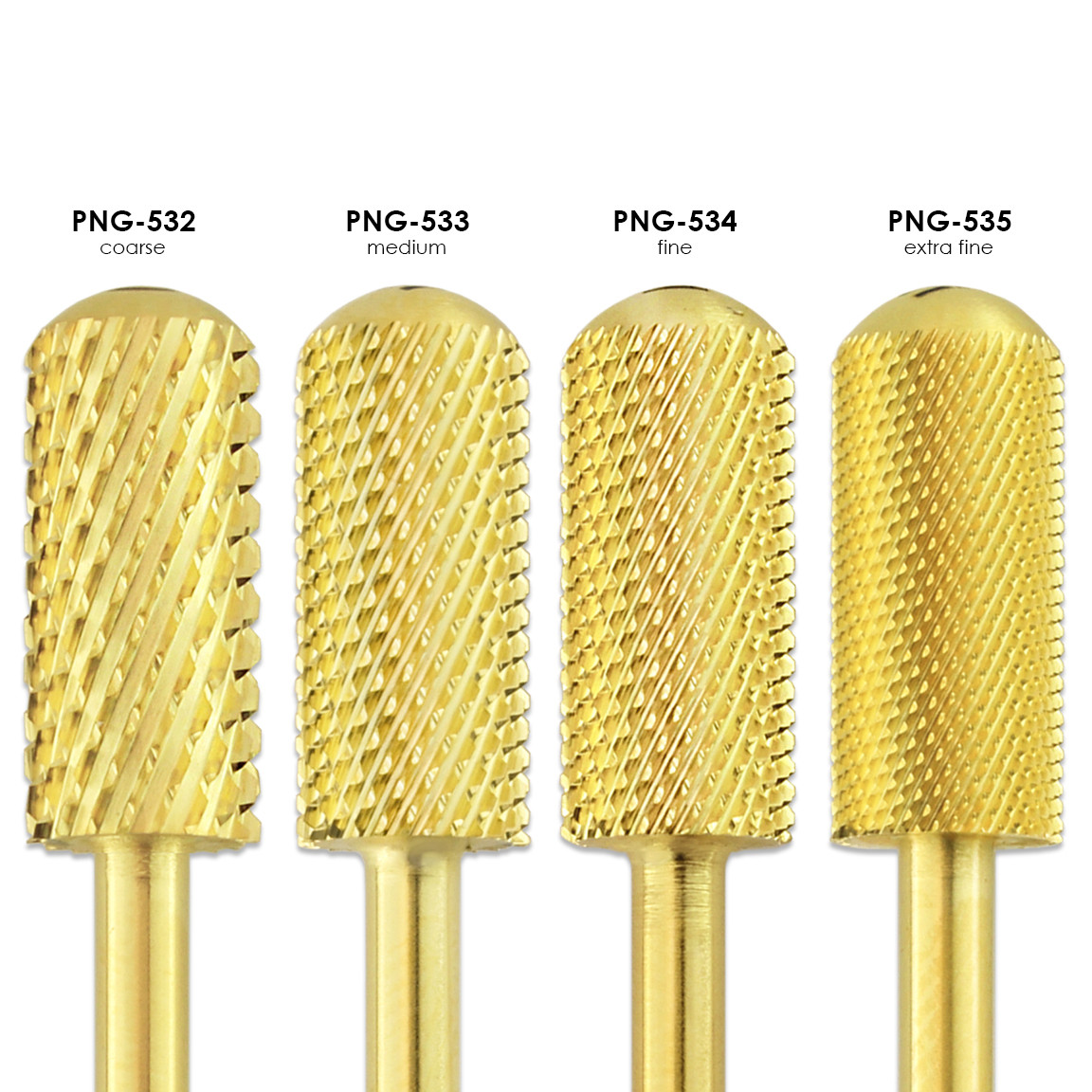 3/32" Smooth Top Small Barrel Gold Carbide Bit (XF - 5XC)