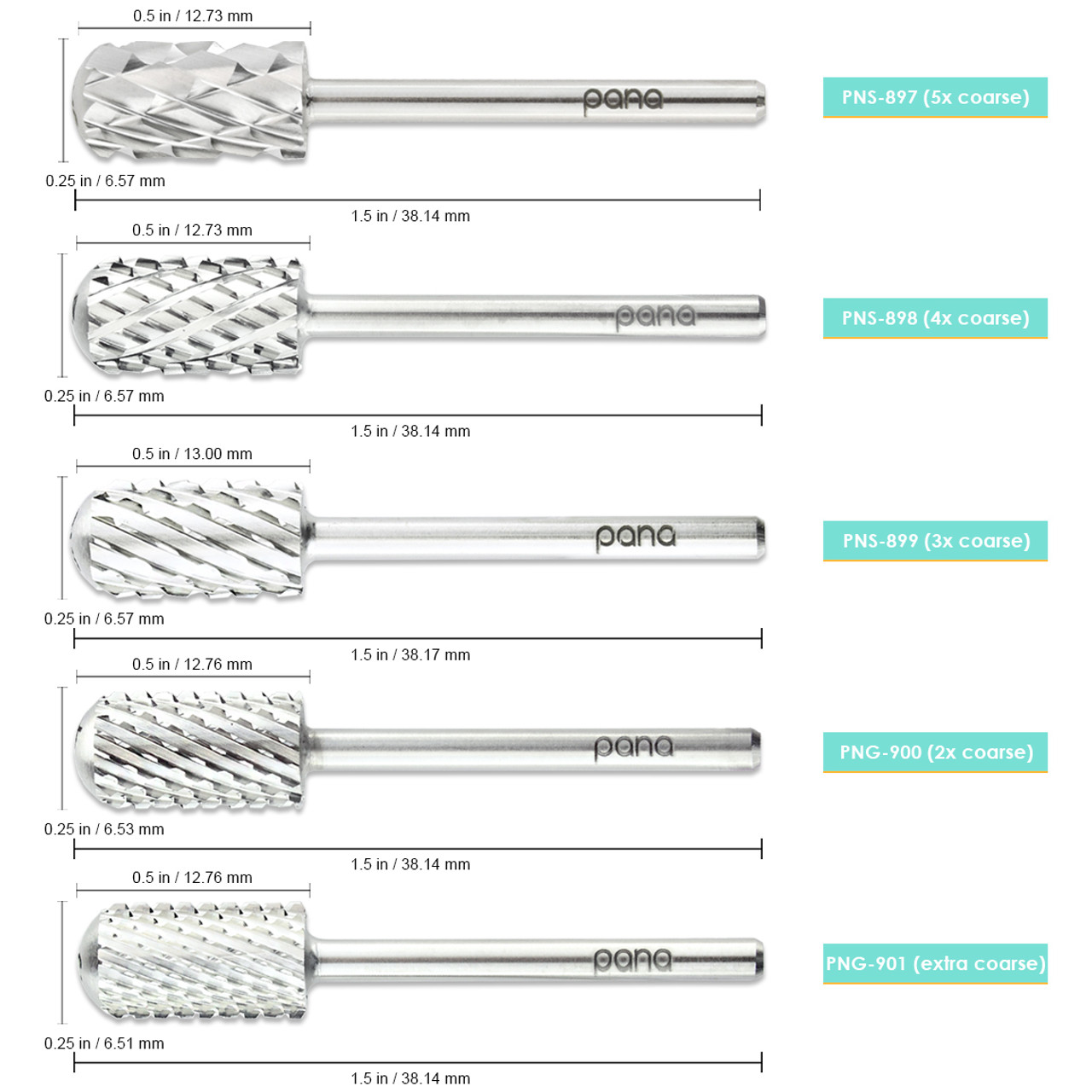 3/32" Smooth Top Large Barrel Silver Carbide Bit (XF - 5XC) 3/32" Smooth Top Large Barrel Silver Carbide Bit (XF - 5XC)