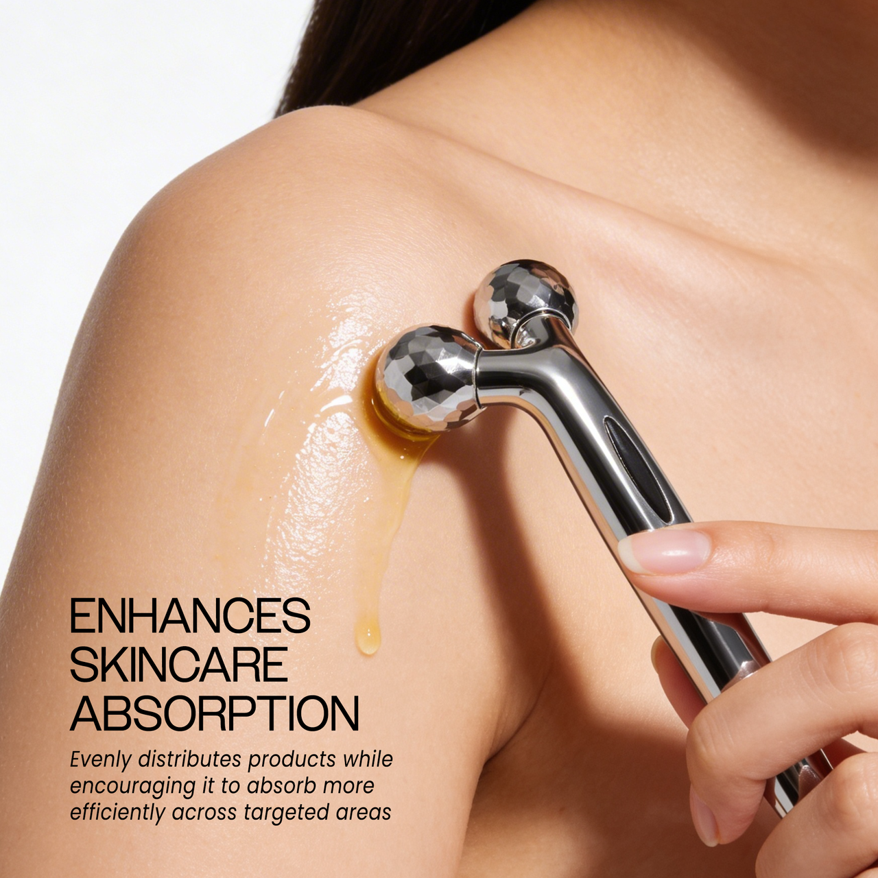 Manual 3D Facial Beauty Roller Massager