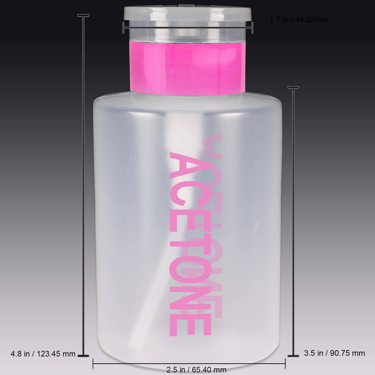 9oz. Push Down Liquid Dispenser Bottle