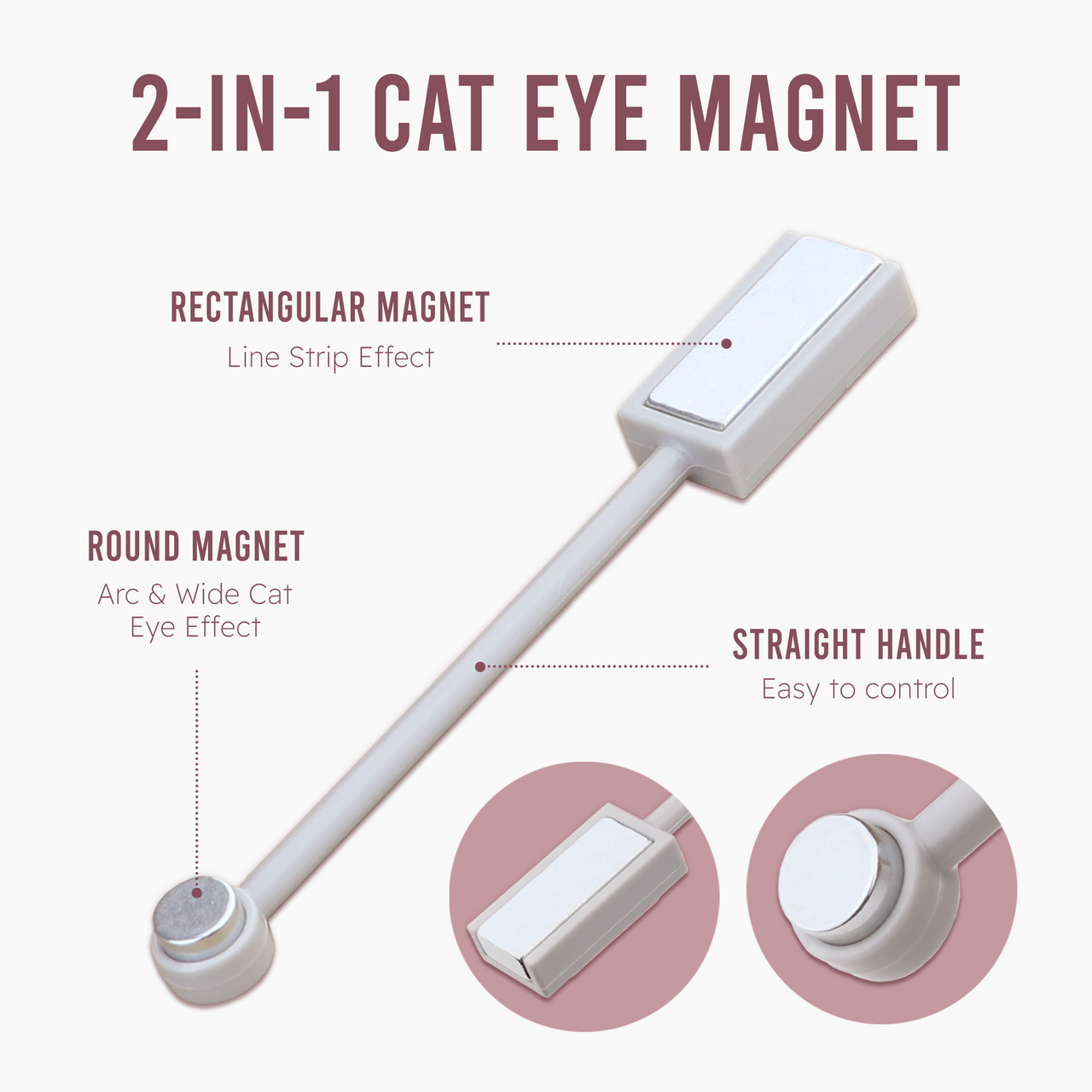 Cat Eye Dual End Magnetic Wand