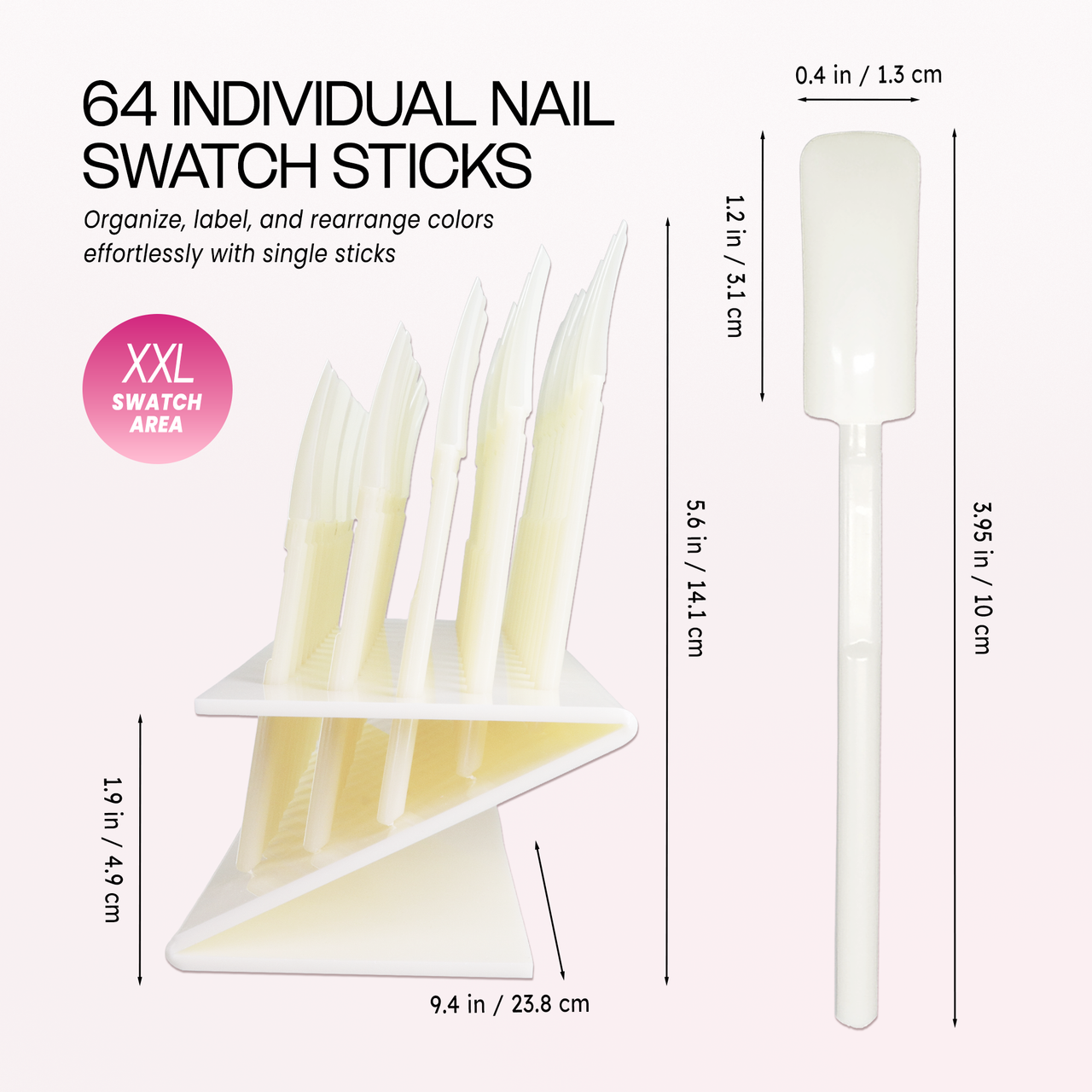 64 Tip Stick Display Stand