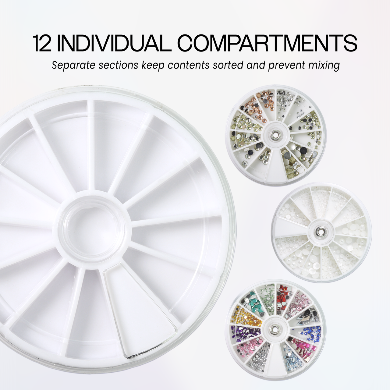 Assorted Shape & Color Crystal Rhinestones