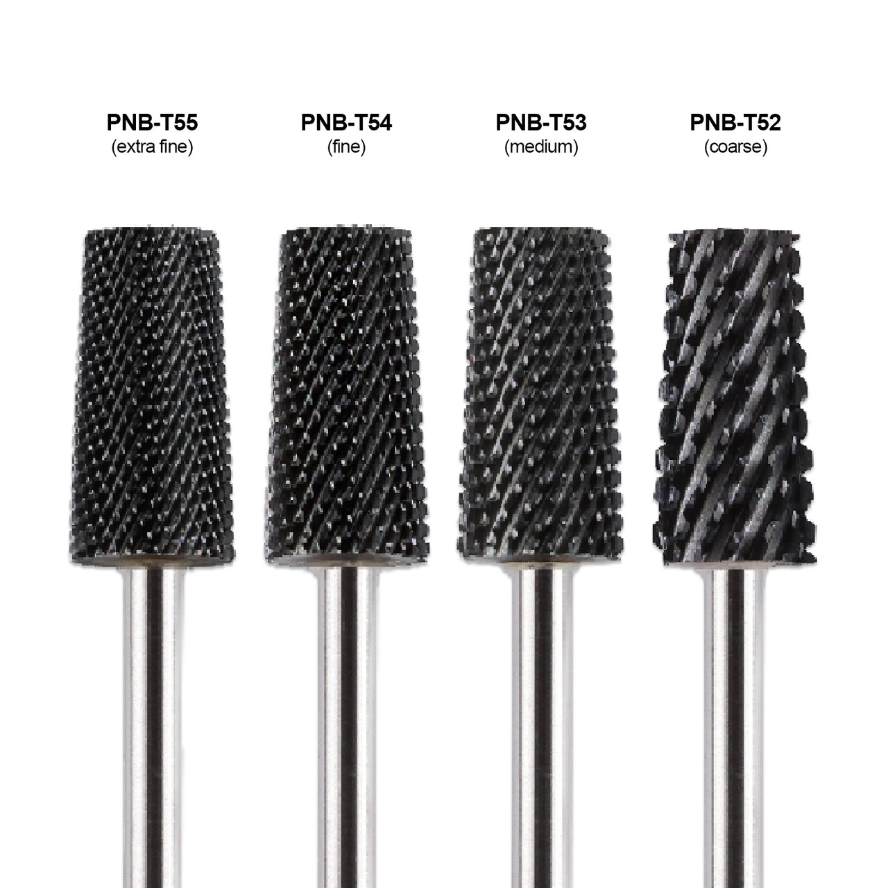 3/32” Tapered Barrel DLC Black Carbide Bit (XF - C)