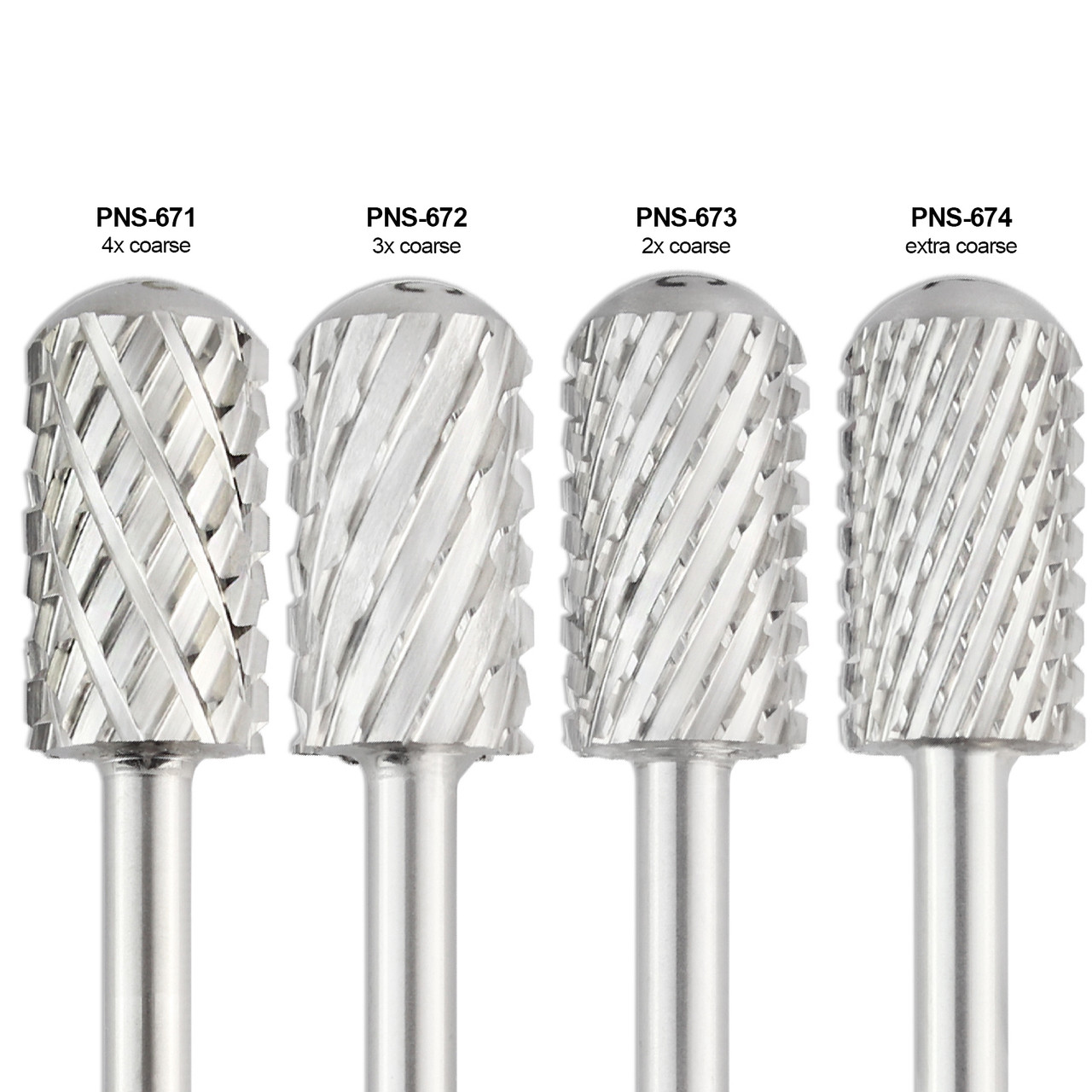 Smooth Top Large Barrel 1/8" Silver Carbide Bit (XF - 4XC)