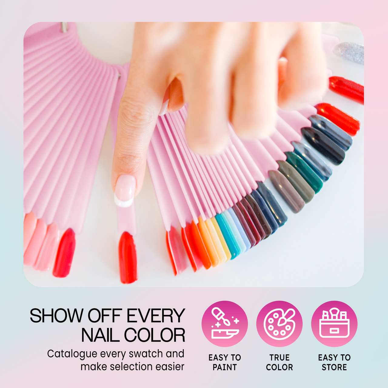 Standard Nail Tip Sticks w/ Metal Ring