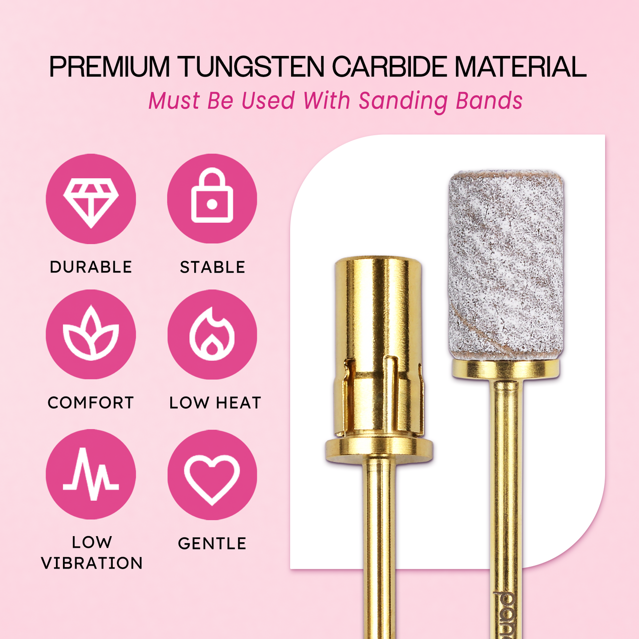 3/32" Loxo Gold Easy-Off Mandrel Bit