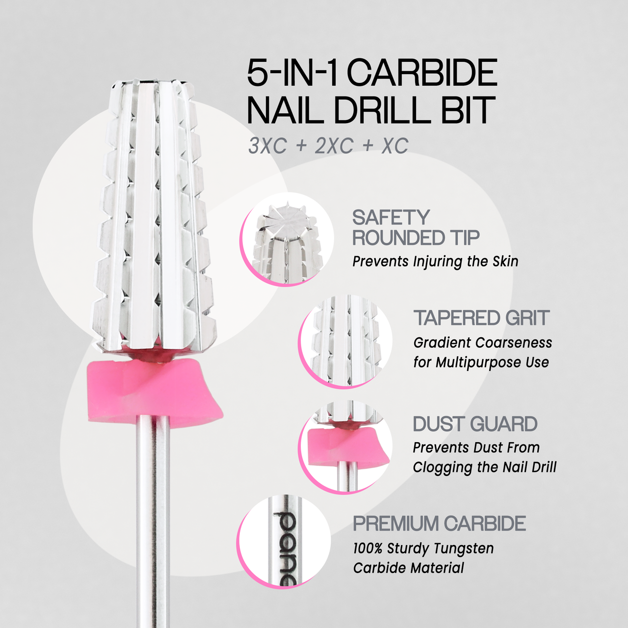 3/32" 5-in-1 Silver Carbide Bit (XF - 3XC)