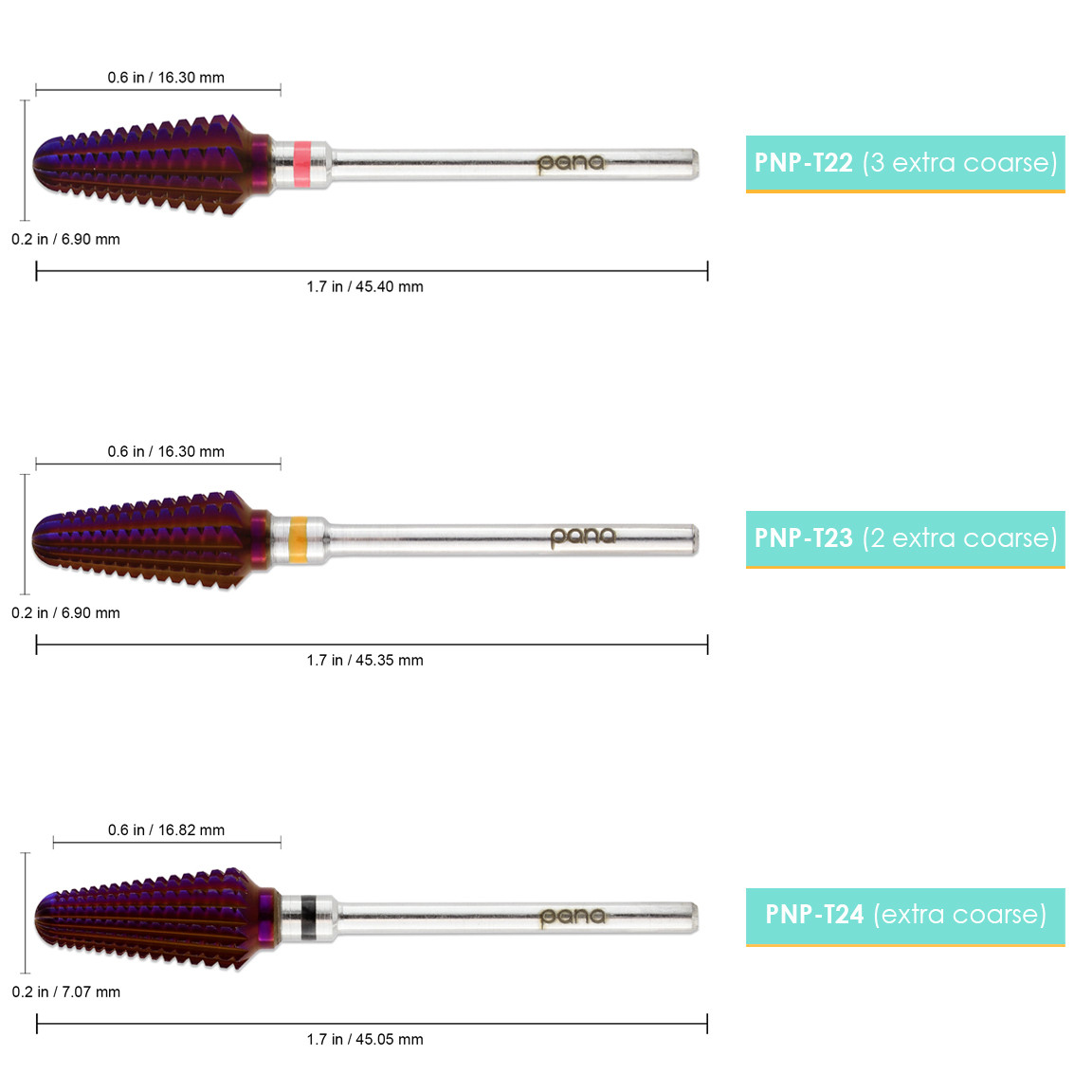 3/32" Tornado Purple Carbide Bit (F - 3XC)