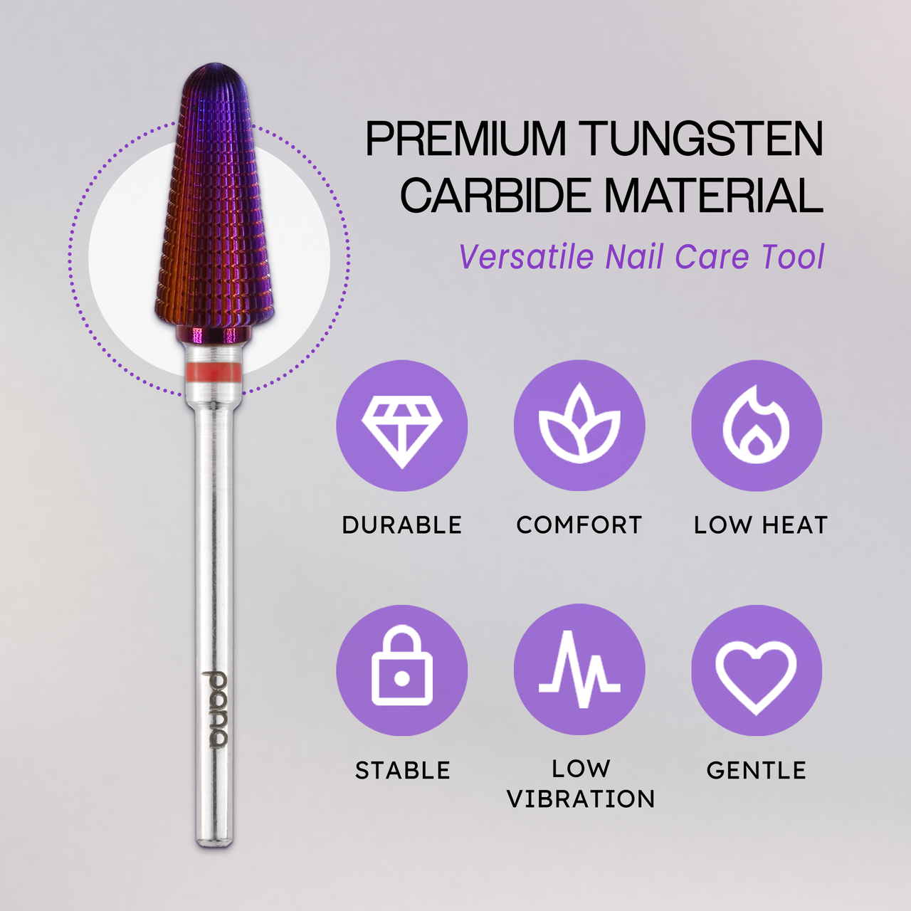 3/32" Tornado Purple Carbide Bit (F - 3XC)