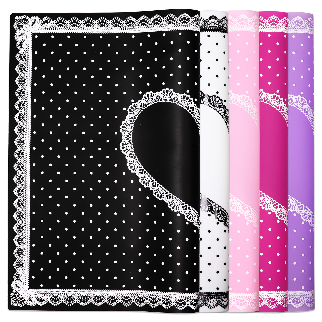 Silicone Workspace Mat (Heart Design)