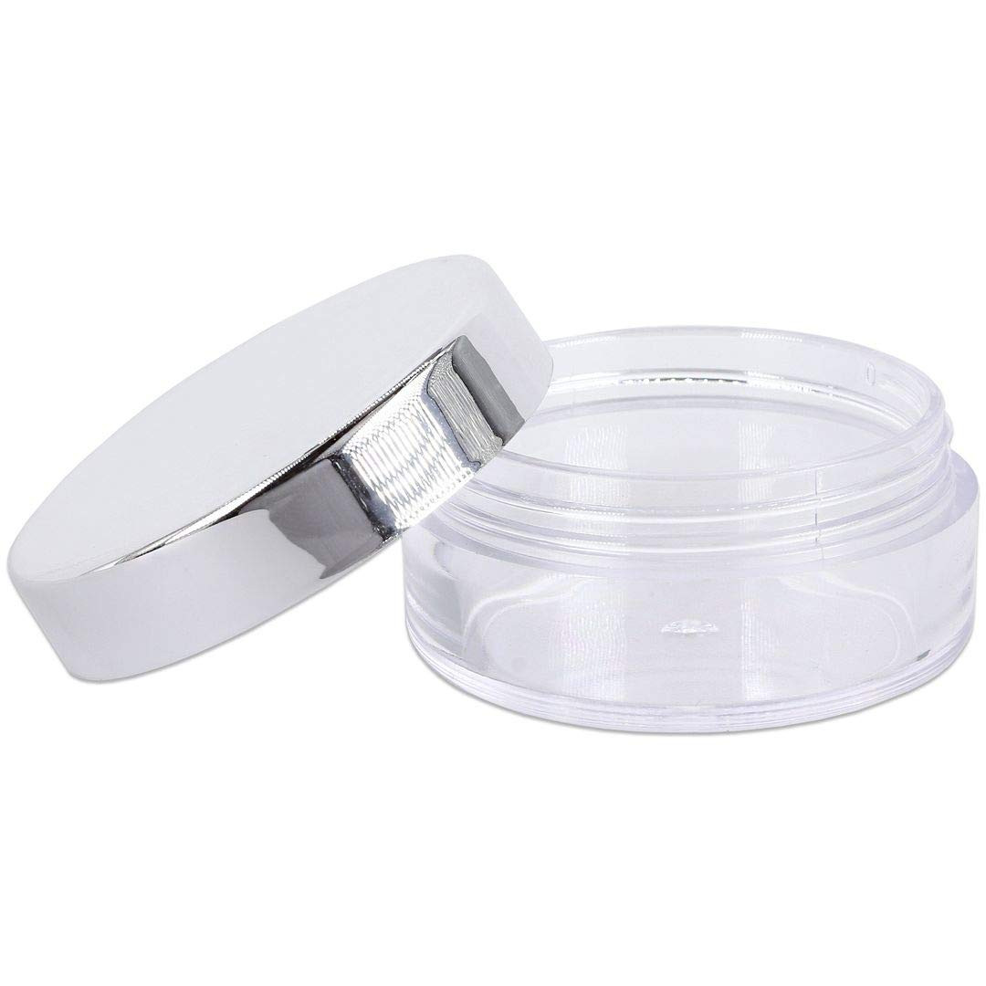 10G/10ML Plastic Clear Cosmetic Sample Jars (High Quality)