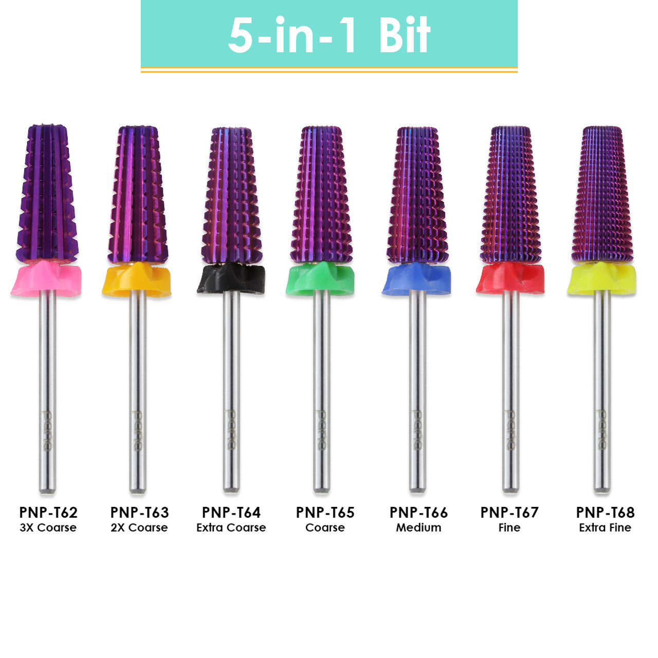 3/32" 5-in-1 Two-Way Purple Carbide Bit (XF - 3XC)