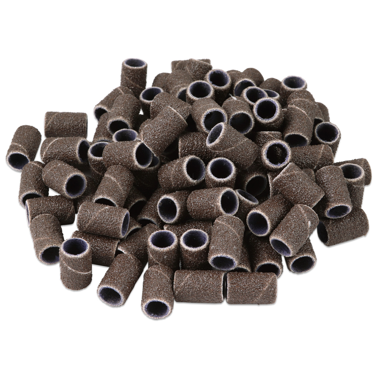 PANA 100 Pieces Brown Nail Sanding Bands (Grit 80, 150, 240) PANA 100 Pieces Brown Nail Sanding Bands (Grit 80, 150, 240)