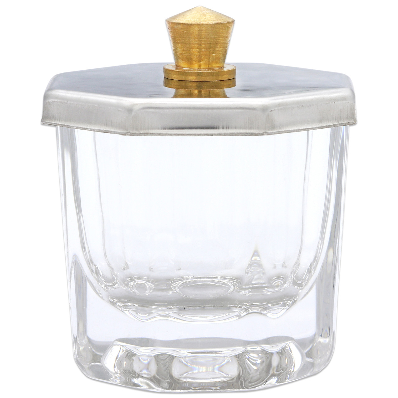 Octagon Shaped Glass Dappen Dish (4ct.)