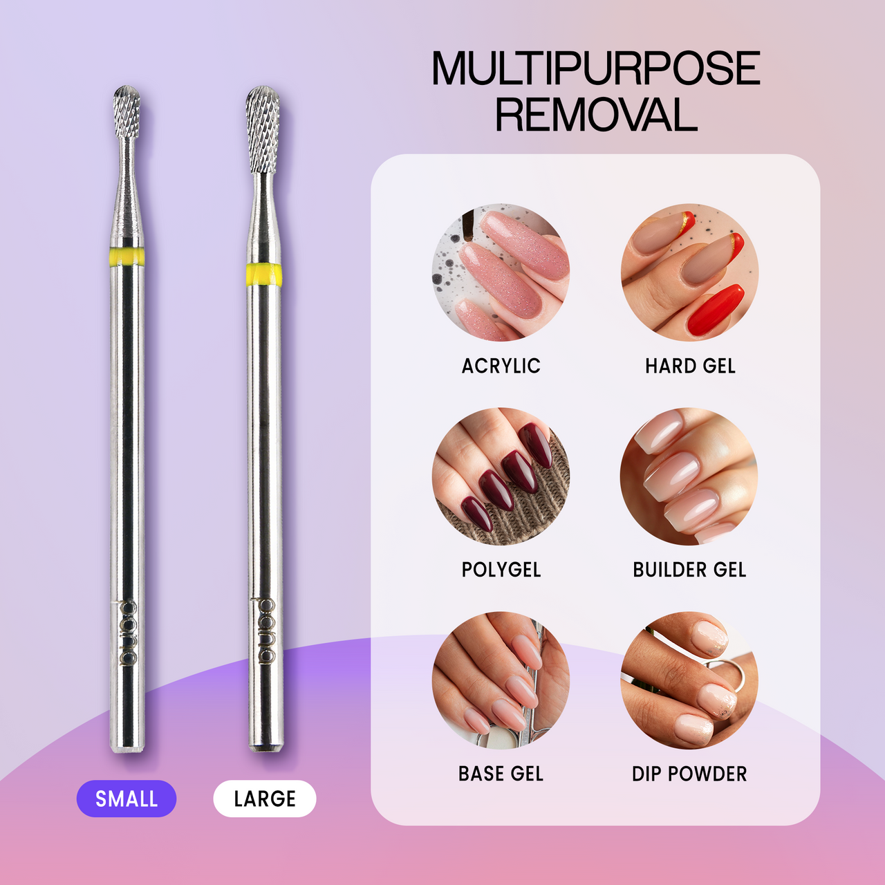 3/32" Pear Shaped Silver Carbide Bit (Large/Small Barrel)