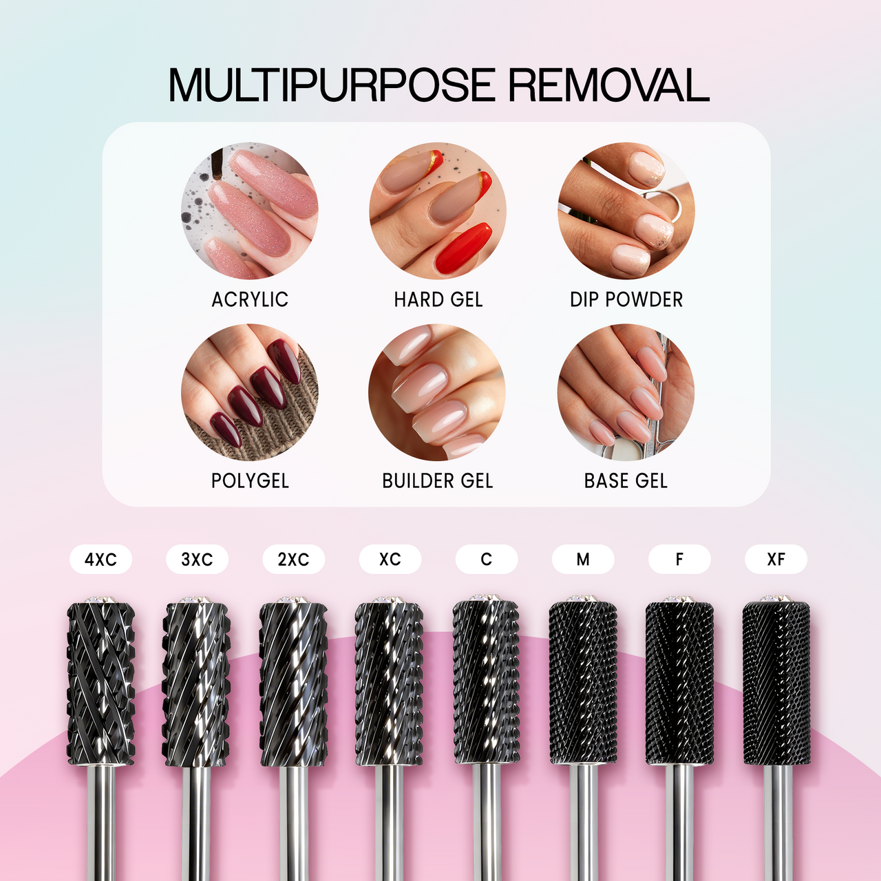 3/32" Crystal Top Small Barrel Black Carbide Bit  (XF - 4XC)