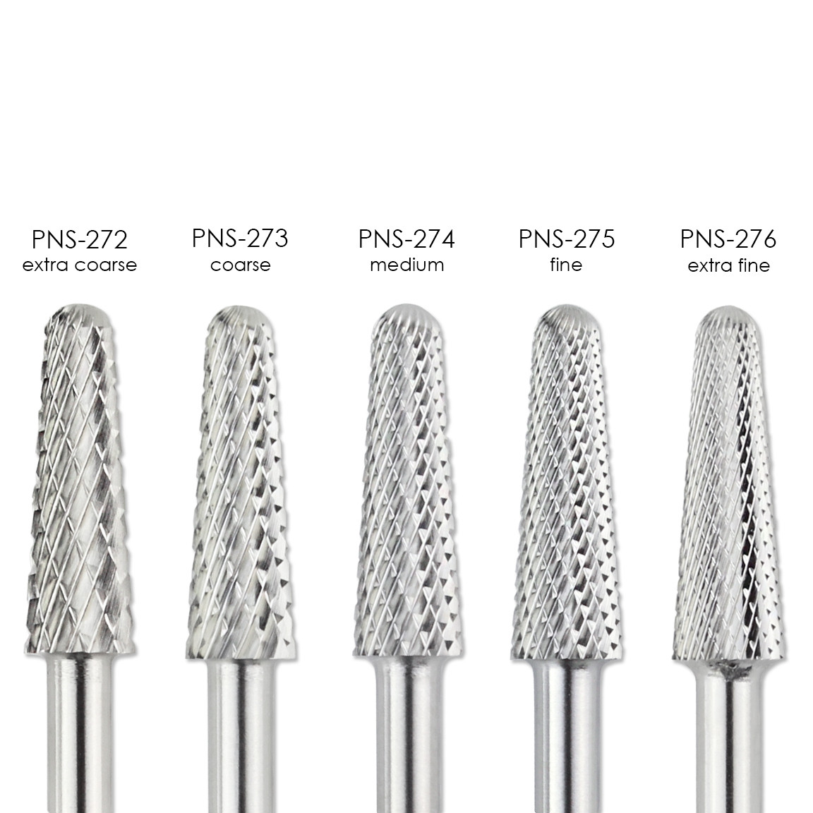 3/32" Cone Shaped Silver Carbide Bit (XF - XC)