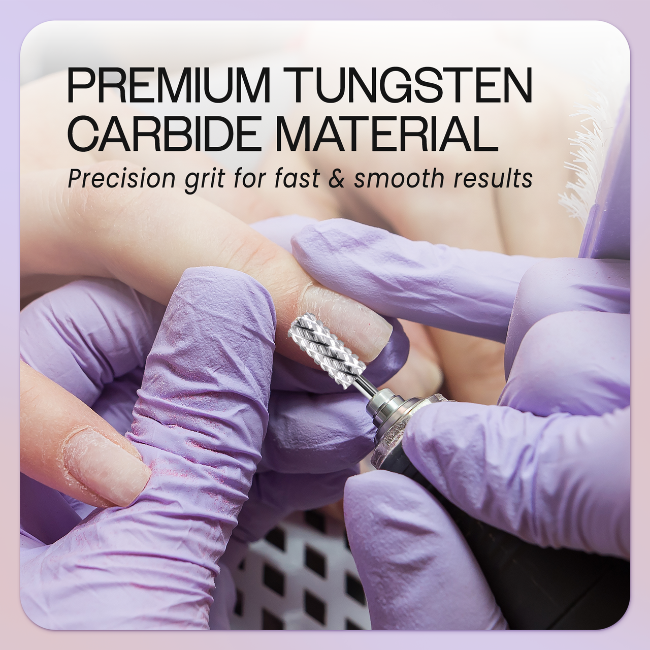 3/32" Crystal Top Small Barrel Silver Carbide Bit  (XF - 4XC)