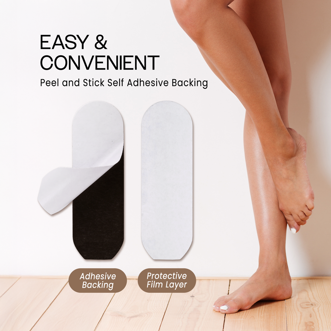 Large Pedicure Foot File Refill Pads - 40pcs/Box (Grits: 80, 100, 120, 150, 180)