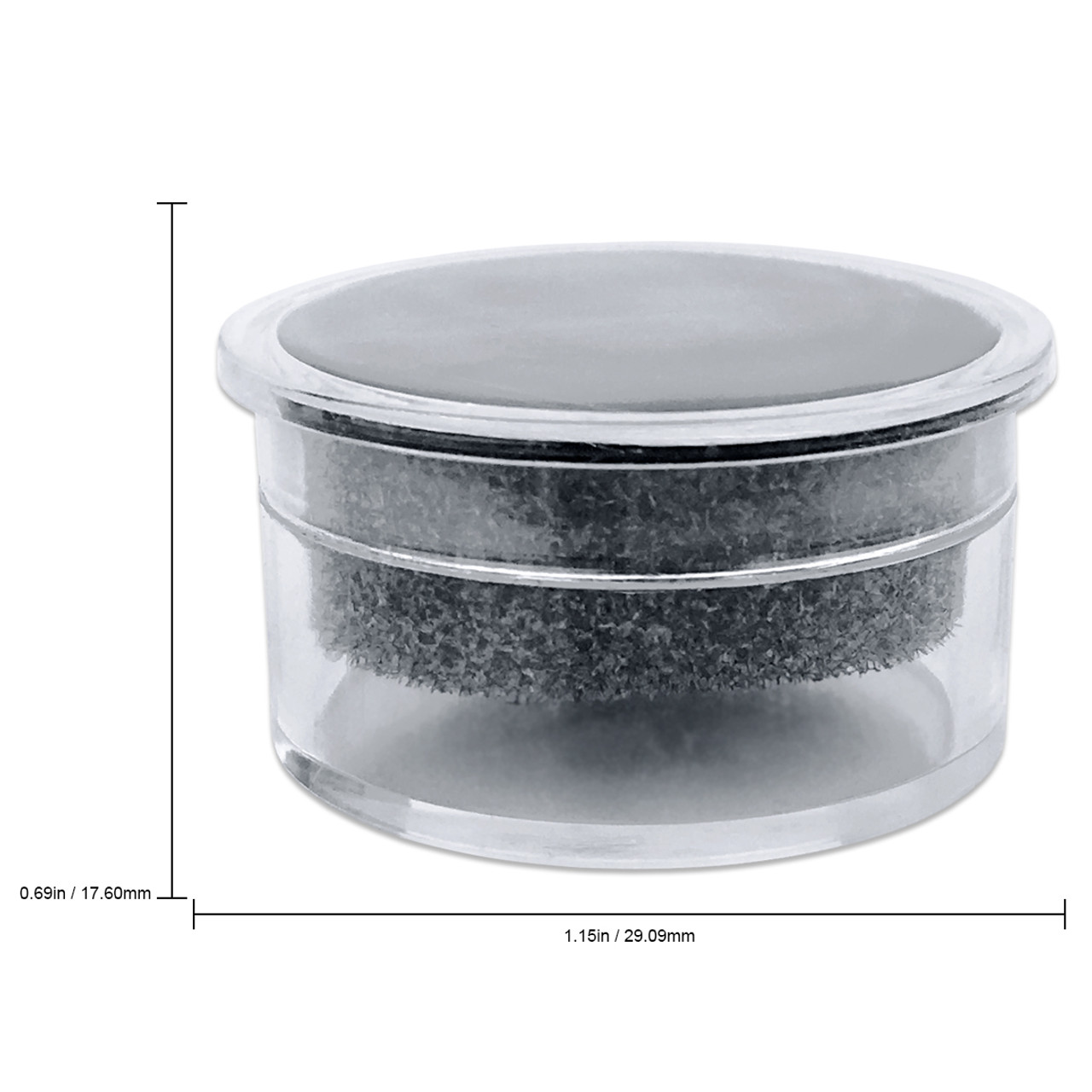 50 Jar Display Tray with Foam Jar Inserts