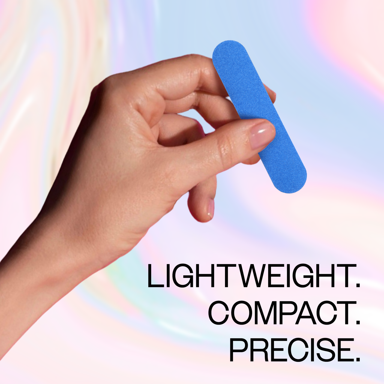 Mini Double Sided Emery Board Nail Files - Blue (Grits: 80/80 to 180/240)