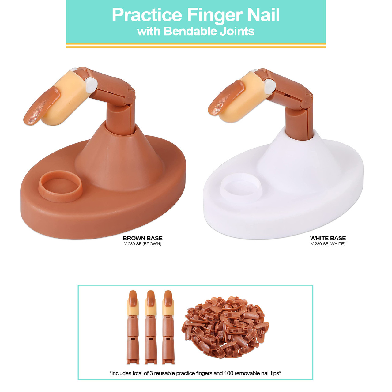 Bendable Practice Finger Kit