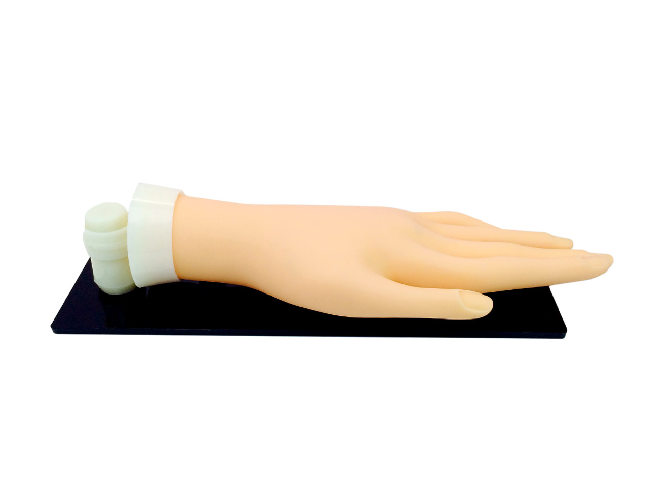 Premium Soft Quality Practice Hand with Bendable Fingers and Wall Stand