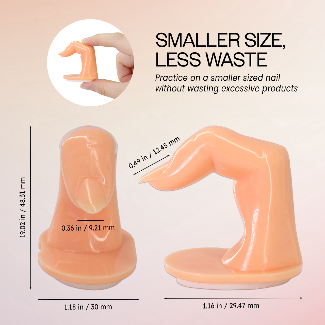 Hard Plastic Practice Finger