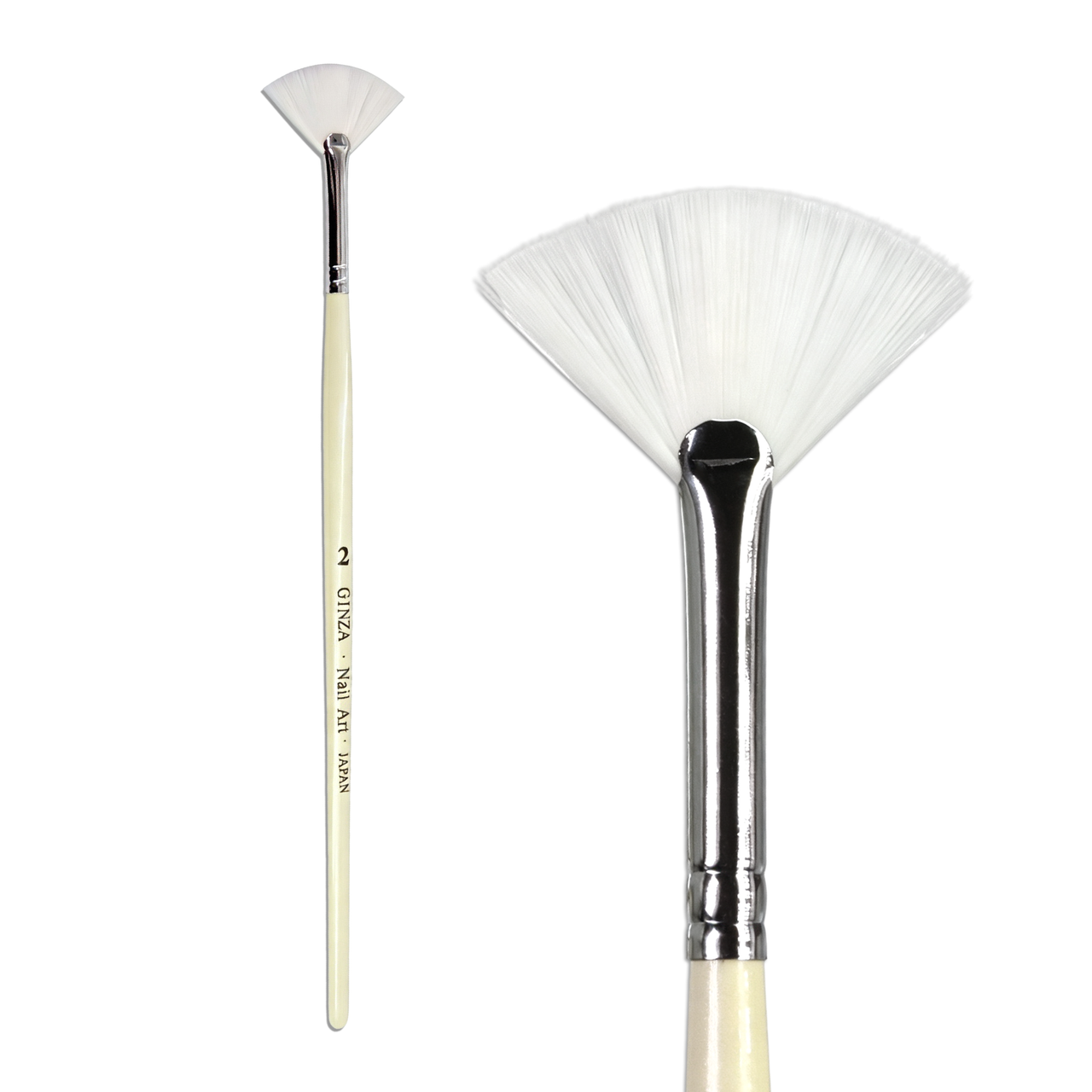 Ginza Fan Shape Nail Art Painting Brush #2