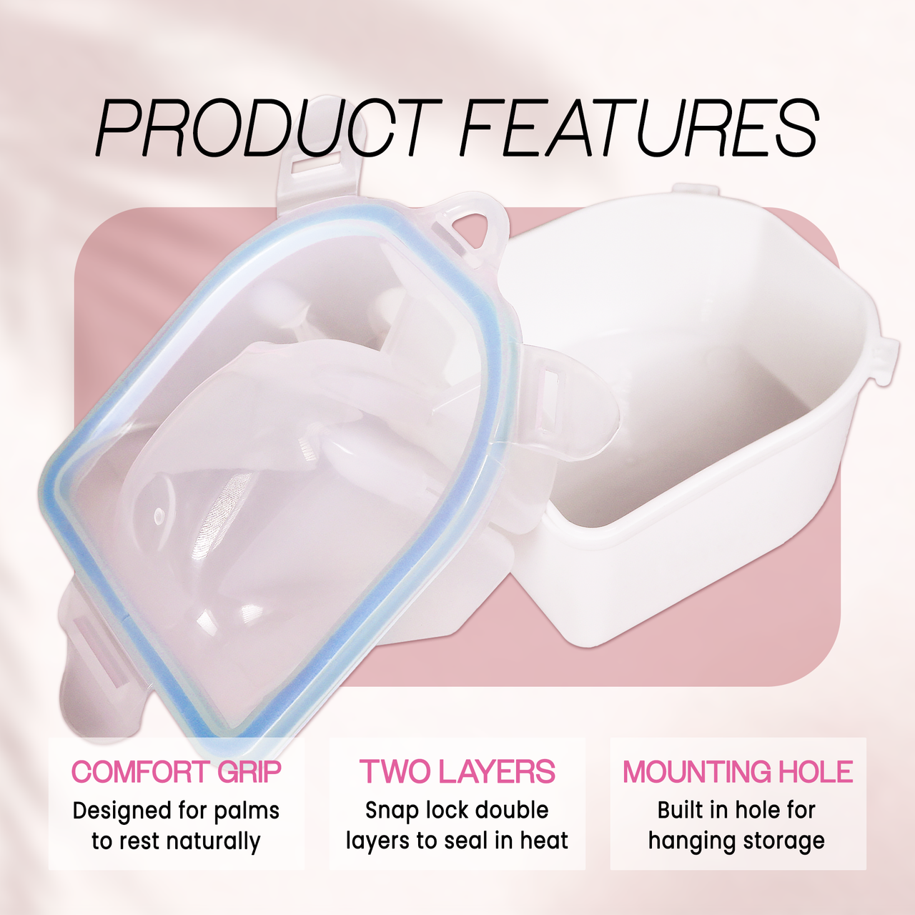 Double-Layered Manicure Bowl Double-Layered Manicure Bowl